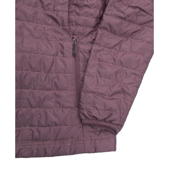 Patagonia Women's Nano Puff Hoody Jacket • Oxblood Red • Sz L - Picture 7 of 14